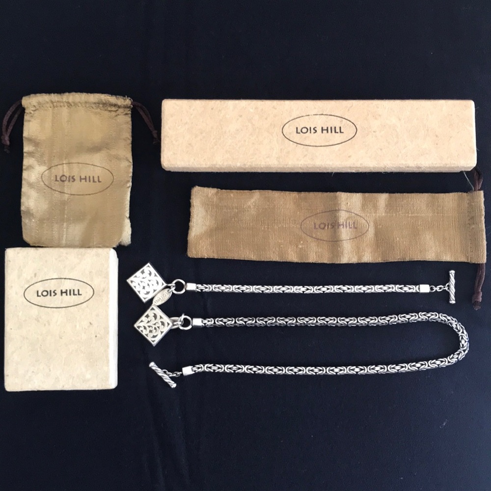 Lois Hill Byzantine Necklace & Bracelet Set